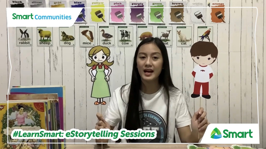 Parents and Kids Tune in to eStorytelling Sessions of DepEd, Smart for Online Learning
