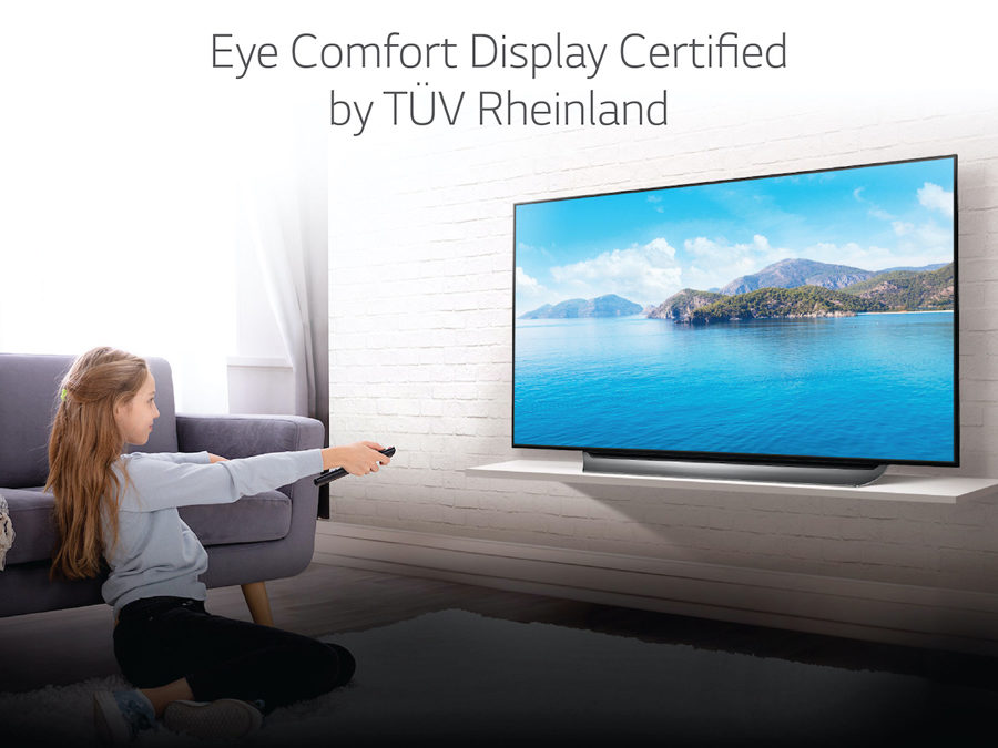 LG OLED TVs Are “Eye Comfort Display Certified” For Your Family
