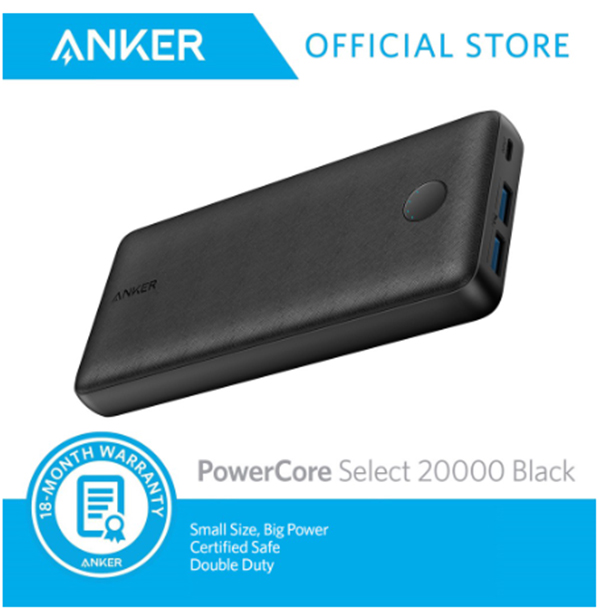 Get these high capacity Anker powerbanks from Shopee