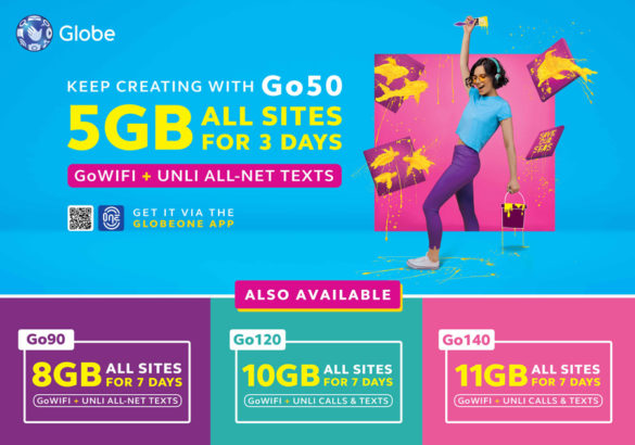 Go for More with Globe Prepaid's Newest and Biggest Promo