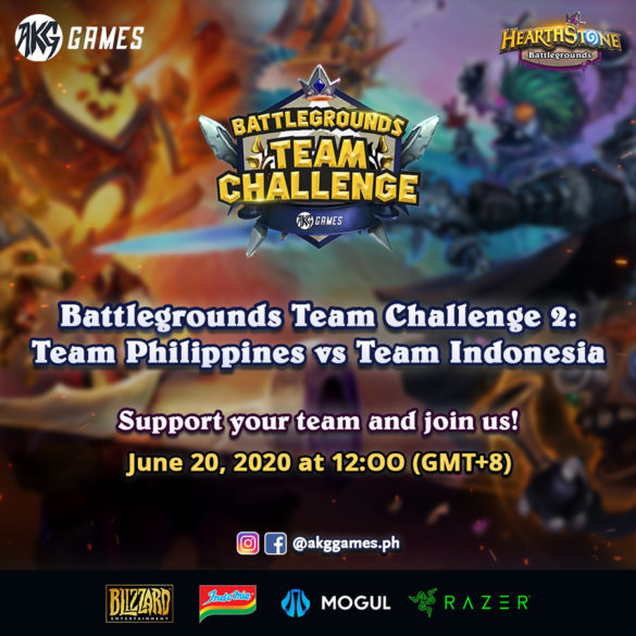 Hearthstone Battlegrounds Team Challenge 2: Team Philippines vs Team Indonesia