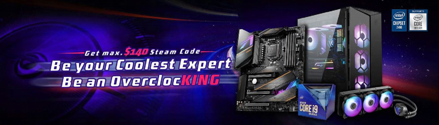 It’s Time to Be an OverclocKING. MSI Launches the Z490 Best Combo Deal.