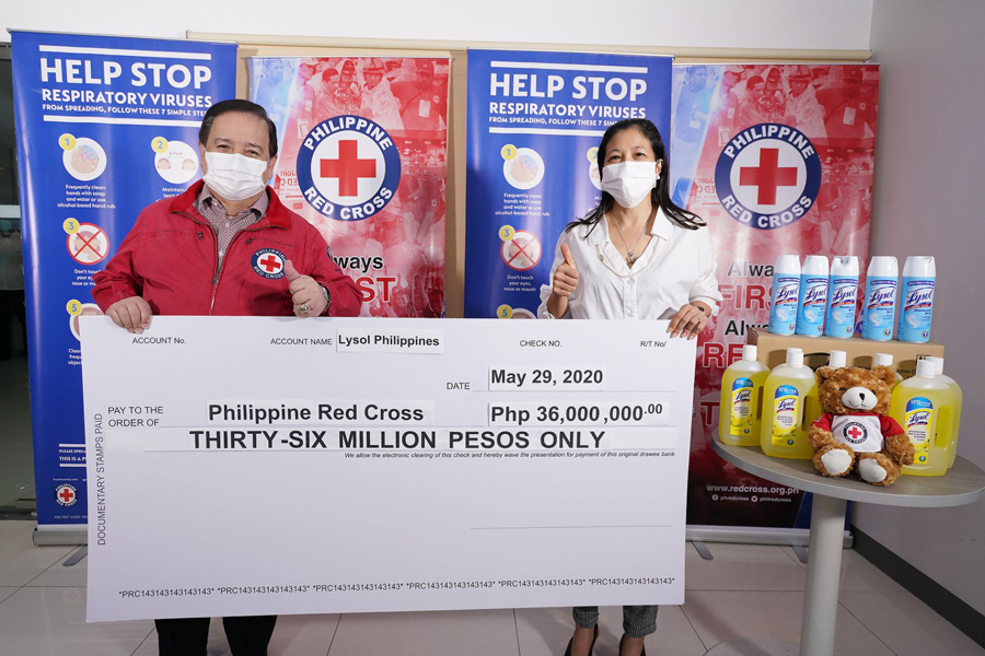 Disinfect to Protect: Lysol’s P36M Funding to Help Philippine Red Cross Battle COVID-19