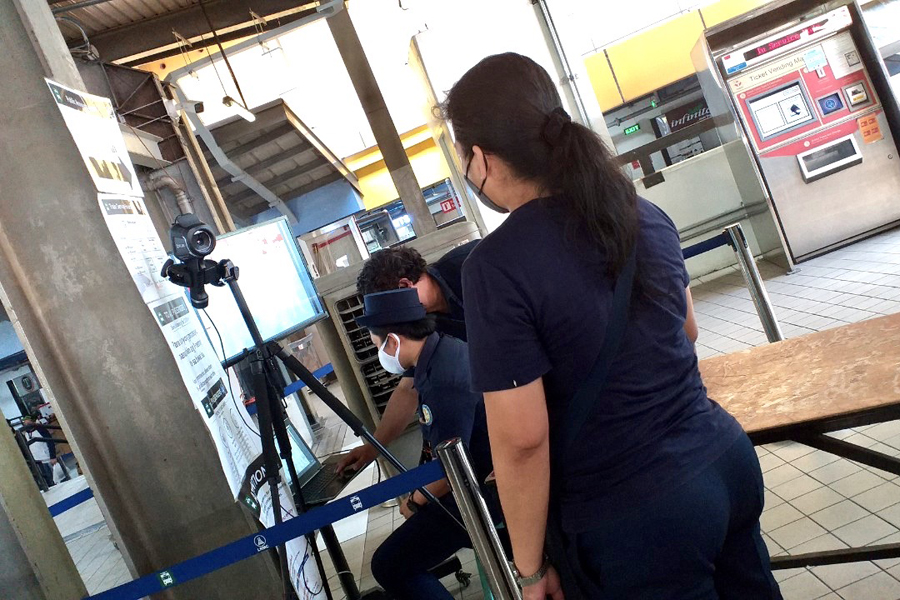 LRMC Rolls out Thermal Screening System at LRT-1 Stations