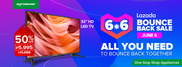 XTREME Appliances Joins Lazada’s 6.6 Bounce Back Sale, Summer Promo Extended!