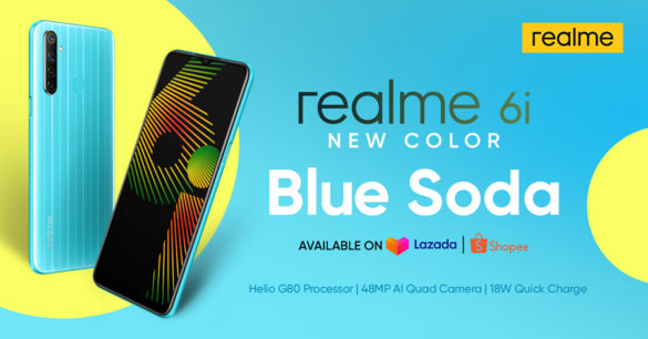 Realme Philippines Releases Realme 6i New Color Blue Soda Variant