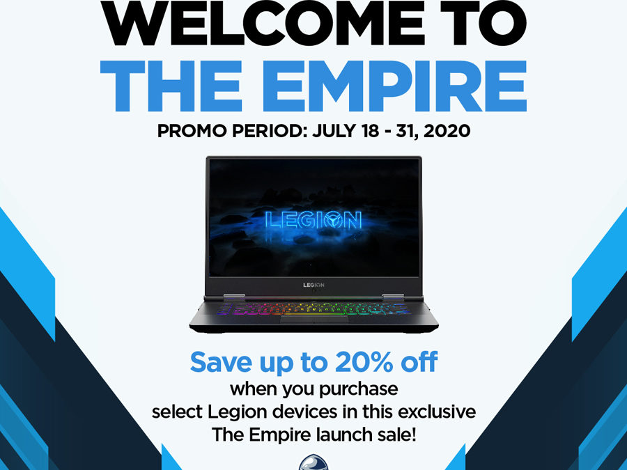 Lenovo Legion Welcomes Gamers to Join ‘The Empire’