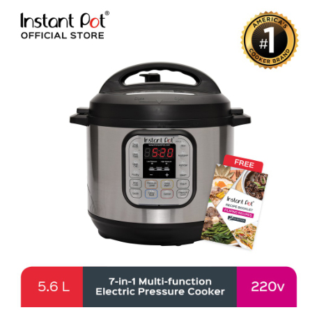 Get the Instant Pot Duo 60 7-In-1 Multi-Use Programmable Pressure Cooker at Shopee for only P6,295