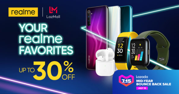 Realme Offers up to 41% in Discounts at the Lazada Midyear Sale