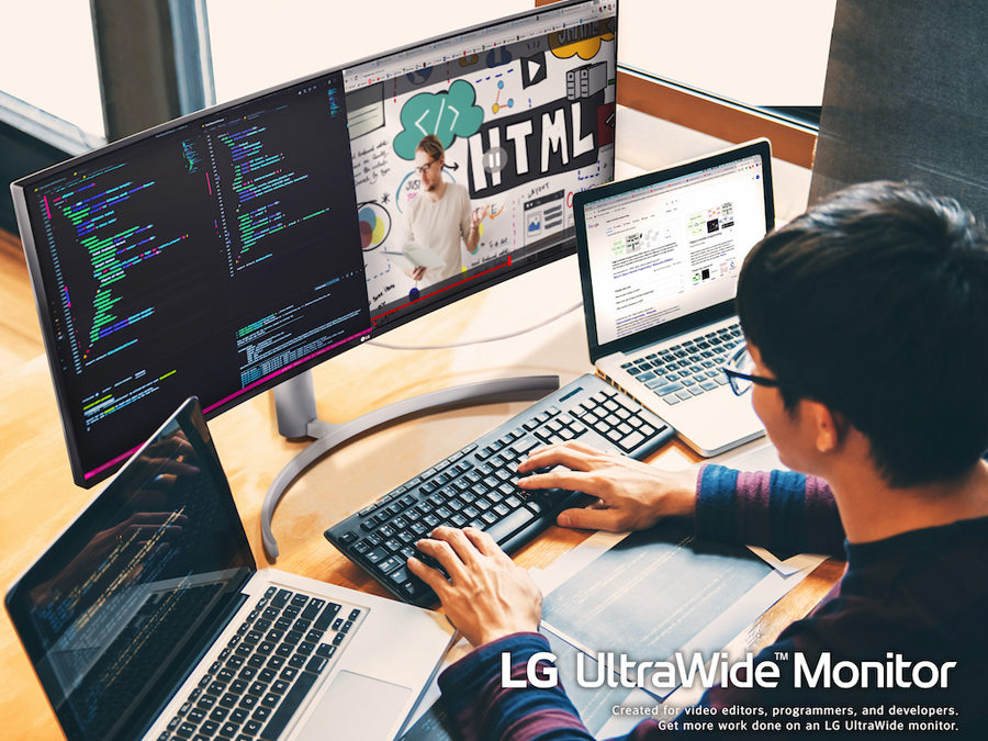 LG’s UltraWide and UltraGear Line of Monitors Bring Your Work From Home Setup to the Next Level