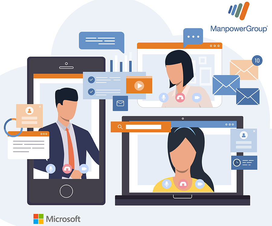 ManpowerGroup quickly adapted a ‘work-from-home’ model. Regular hiring which usually requires face-to-face interactions are now done online.