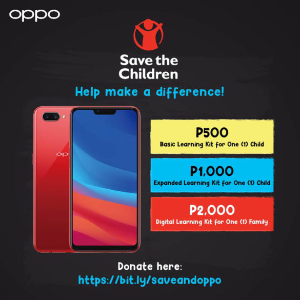 OPPO x Save the Children Fundraising Initiative