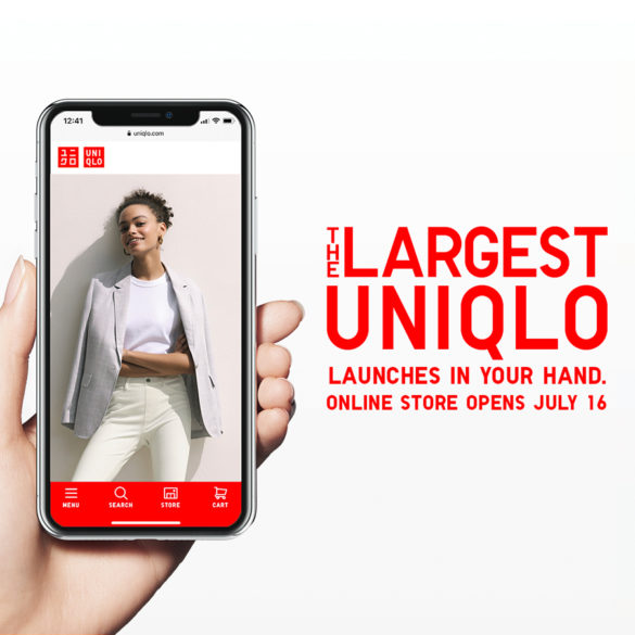UNIQLO Sets to Open its Online Store with an Online Event on July 16