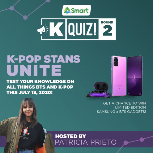 Get a chance to win the Samsung Galaxy S20+ BTS Edition and more at the Smart’s K-Quiz Night on July 18