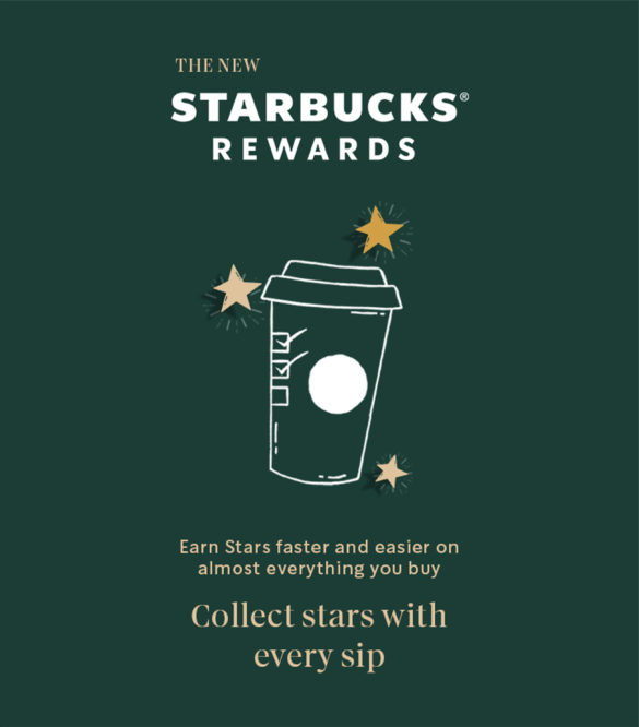 Get More of What You Love With the New Starbucks Rewards