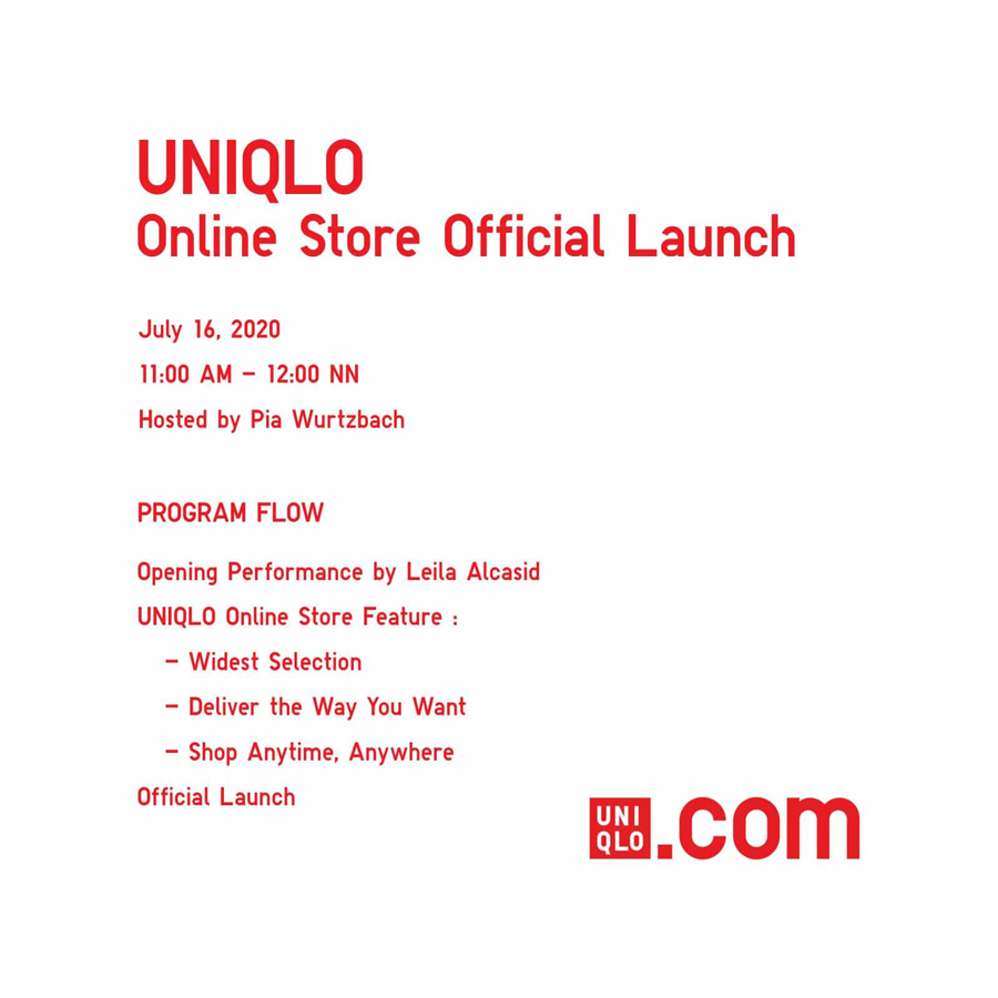 UNIQLO Officially Launches its Online Store in the Philippines