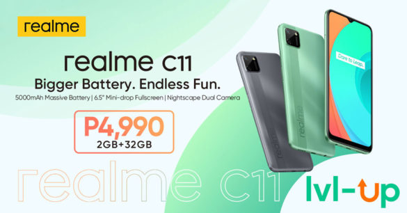 New realme C11 is an #EntryLevelUp at Php 4,990, Raises the Bar With Features Ideal for Online Schooling