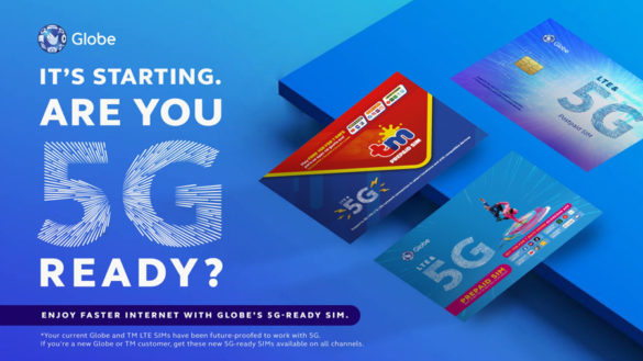 The World of 5G Is Within Your Reach With Globe’s 5G-Ready Sims