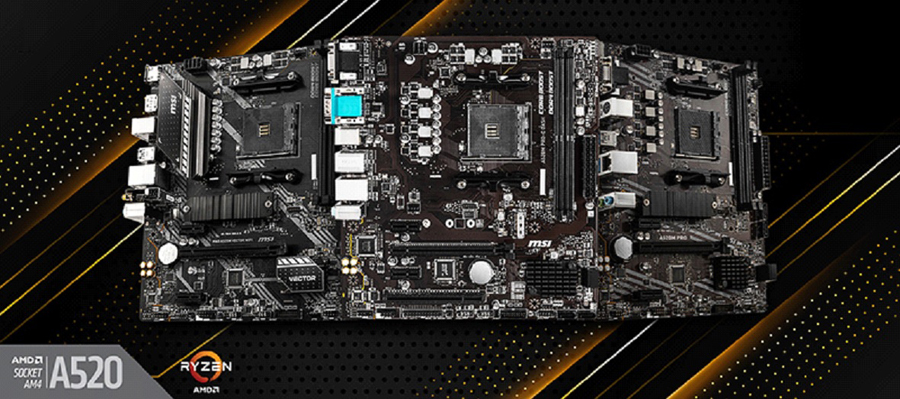 MSI Announces AMD A520 Motherboards