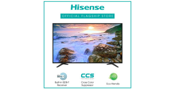 Get the Hisense 43-inch TV on Shopee