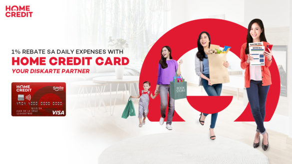 Get 1% Rebate on Every Purchase With the Bigger, Better, and Mas 'Madiskarteng’ Home Credit Card