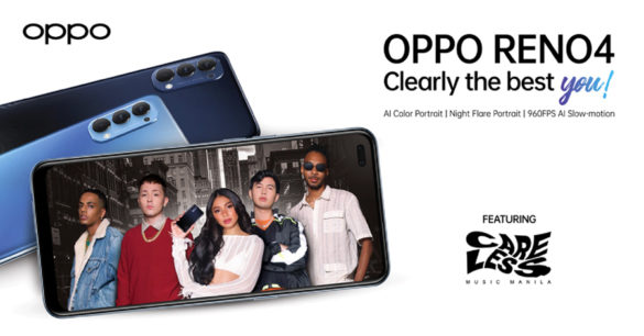 The all-new OPPO Reno4 Set to Launch Live with Careless Music Manila on August 14