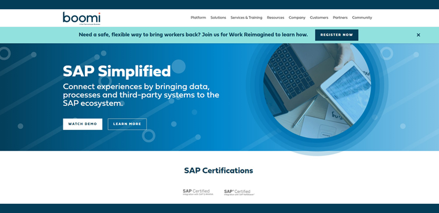 Boomi aXis for SAP Released as First iPaaS Solution to Accelerate Business Decisions on SAP