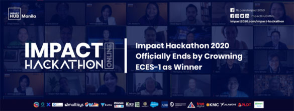 Impact Hackathon Online 2020 Crowns “ECES-1” as the Grand Champion Along With 9 Other Winners!