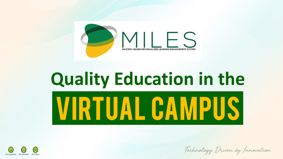 Revolutionizing Remote Learning: FEU Tech Proves Itself MILES Ahead