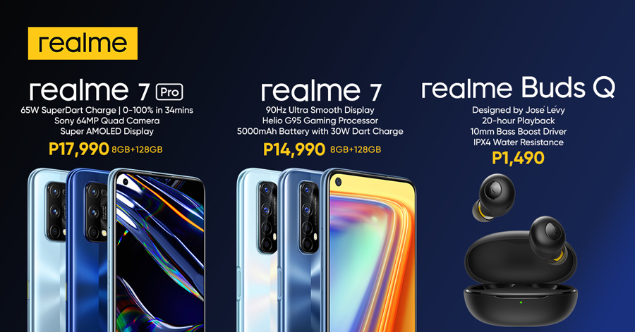 Premier realme 7 Series and Buds Q now official in PH, offer an elevated experience for Filipinos