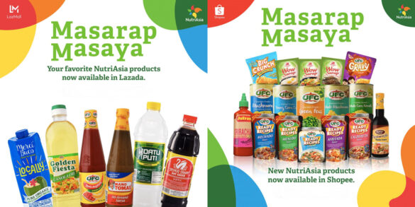Shop for Your Favorite NutriAsia Products Safely From Home via Shopee and Lazada!