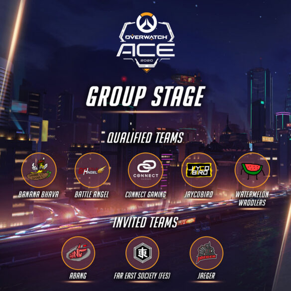 OverwatchTM 2020 ACE Championship Group Stage Kicks Off with Eight Teams