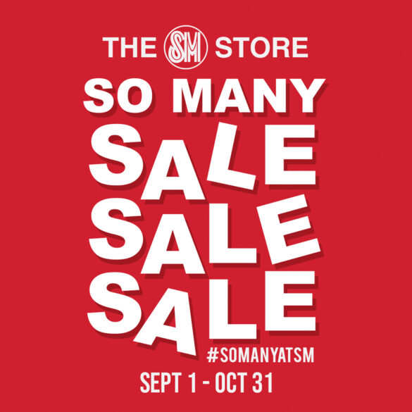 SALE AWAY! With the SM Store’s So Many Sale, SM Woman, SM Men, SM Youth Let You Bag the Best Deals This September and October