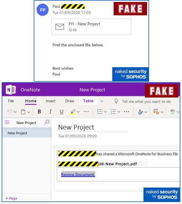Phishing Scam Uses Sharepoint and One Note to Go After Passwords