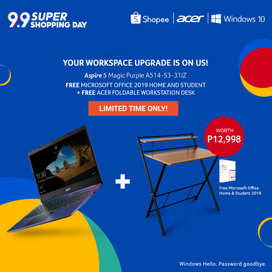 Acer Kicks Off the Holiday Season with Shopee 9.9 Deals