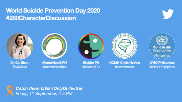 Twitter Spearheads Talk on #WorldSuicidePreventionDay via a 280-Character Panel Discussion
