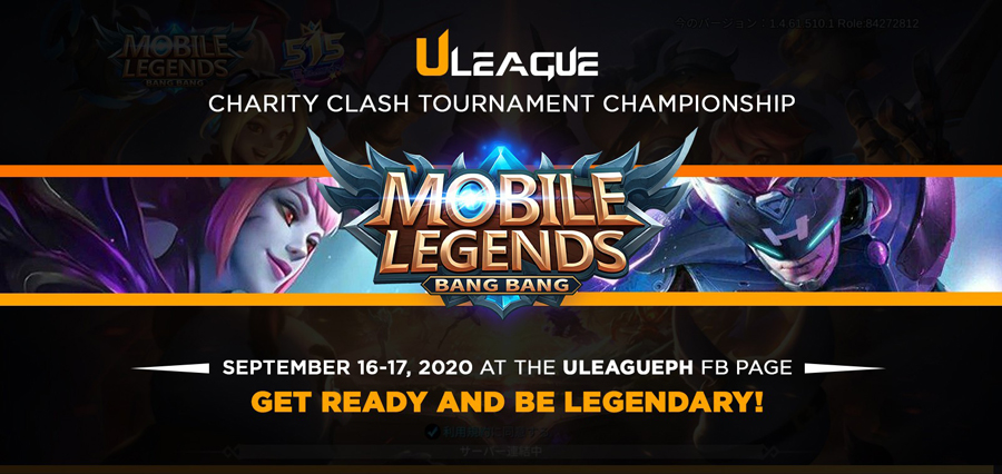 ULeague Teams Support COVID-19 Initiatives in Upcoming Mobile Legends Charity Tournament Championship