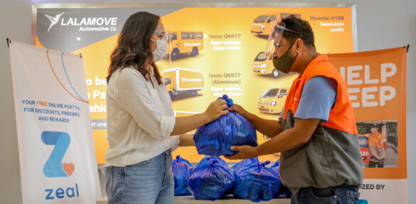ZRewards, Partners Turn over Care Packages to Jeepney Driver