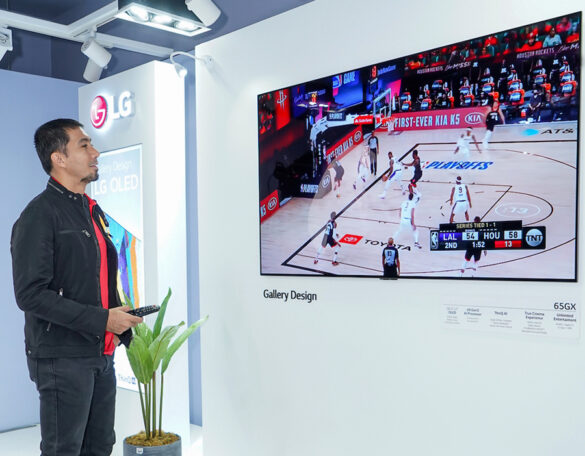LG OLED Redefines Sports in the New Normal