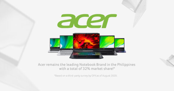 Acer Maintains Top Spot in PC Consumer, Gaming Market Share in the Philippines