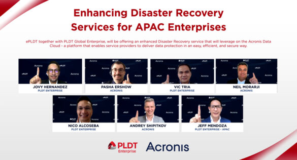 ePLDT Secures Partnership With Acronis