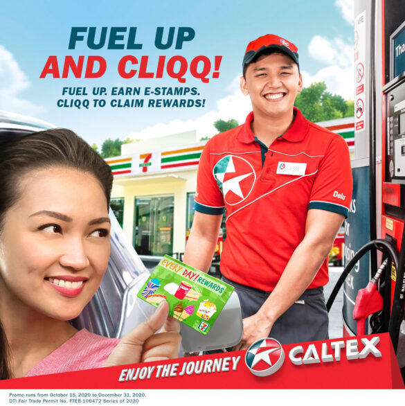 Caltex and 7-Eleven announce holiday rewards promo Fuel up and earn CLIQQ reward wallet credits that can be used for purchase at 7-Eleven