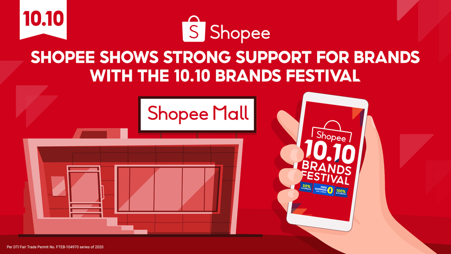 Shopee Strengthens Supports for Brands to Reach Millions of Online Customers with 10.10 Brands Festival