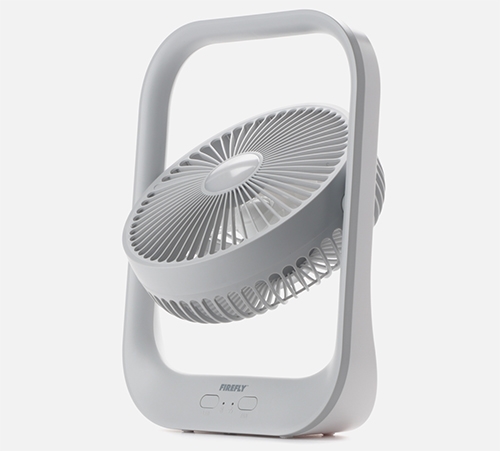 FIREFLY Rechargeable Fan with Night Light