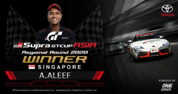 First-ever winner of GR Supra GT Cup ASIA to represent Asia in GR Supra GT Cup Global Final