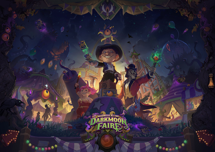 The Old Gods Return to Hearthstone in Madness at the Darkmoon Faire, Available November 18