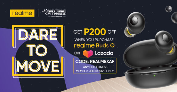 Dare to move it, move it! realme Philippines, Anytime Fitness want you to stay safe and fit
