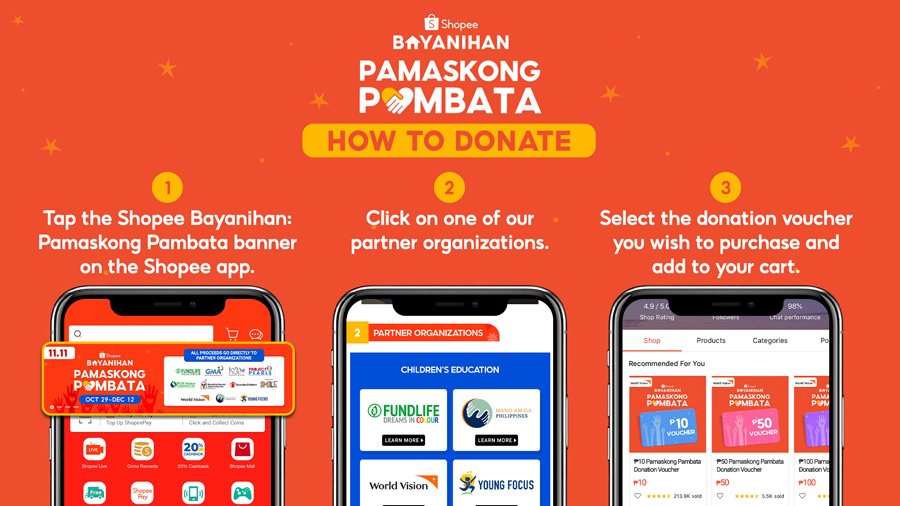 Shopee announces Shopee Bayanihan: Pamaskong Pambata to create positive impact for underprivileged children