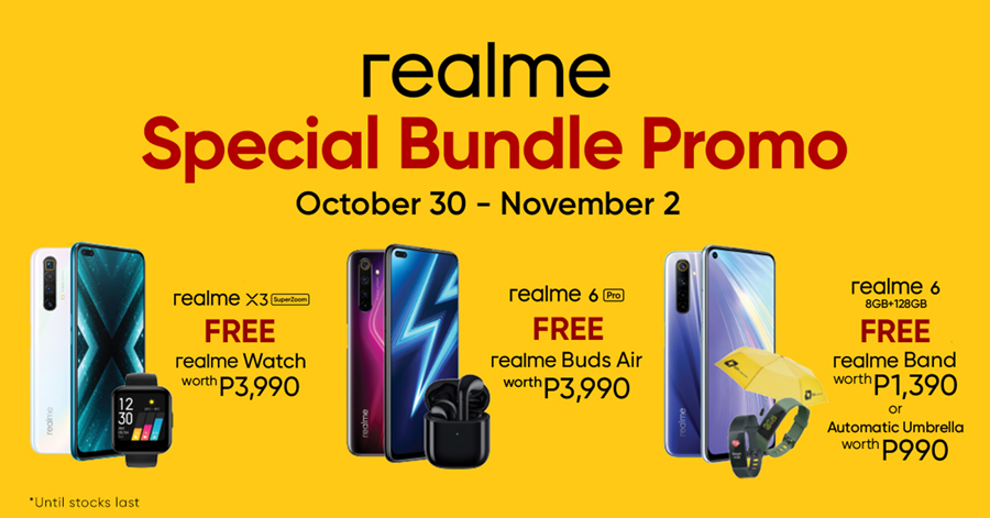 Kickstart holiday shopping with realme’s Special Bundle promos
