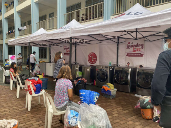 LG Shares Laundry Love to Marikina